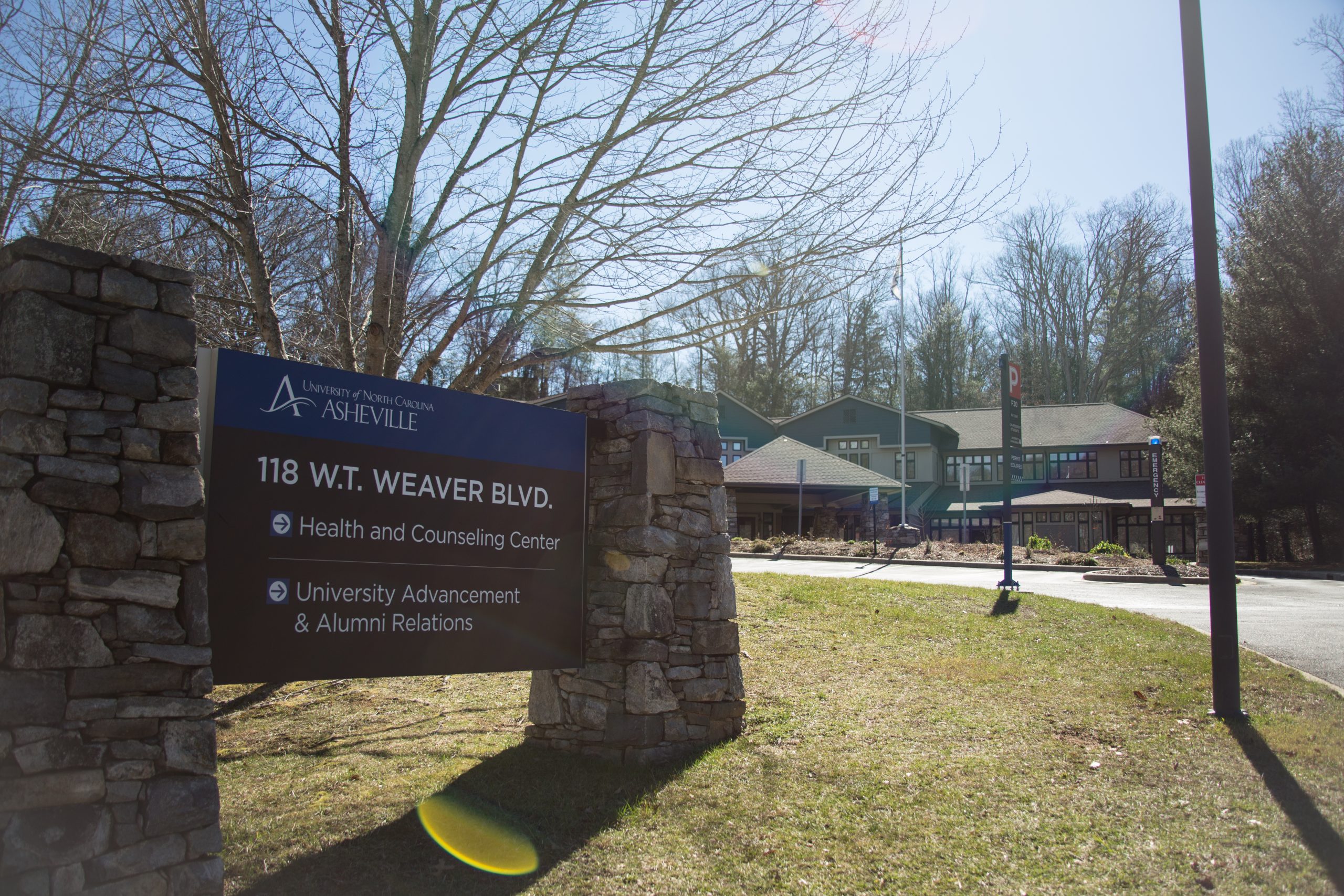 Health and counseling center exterior